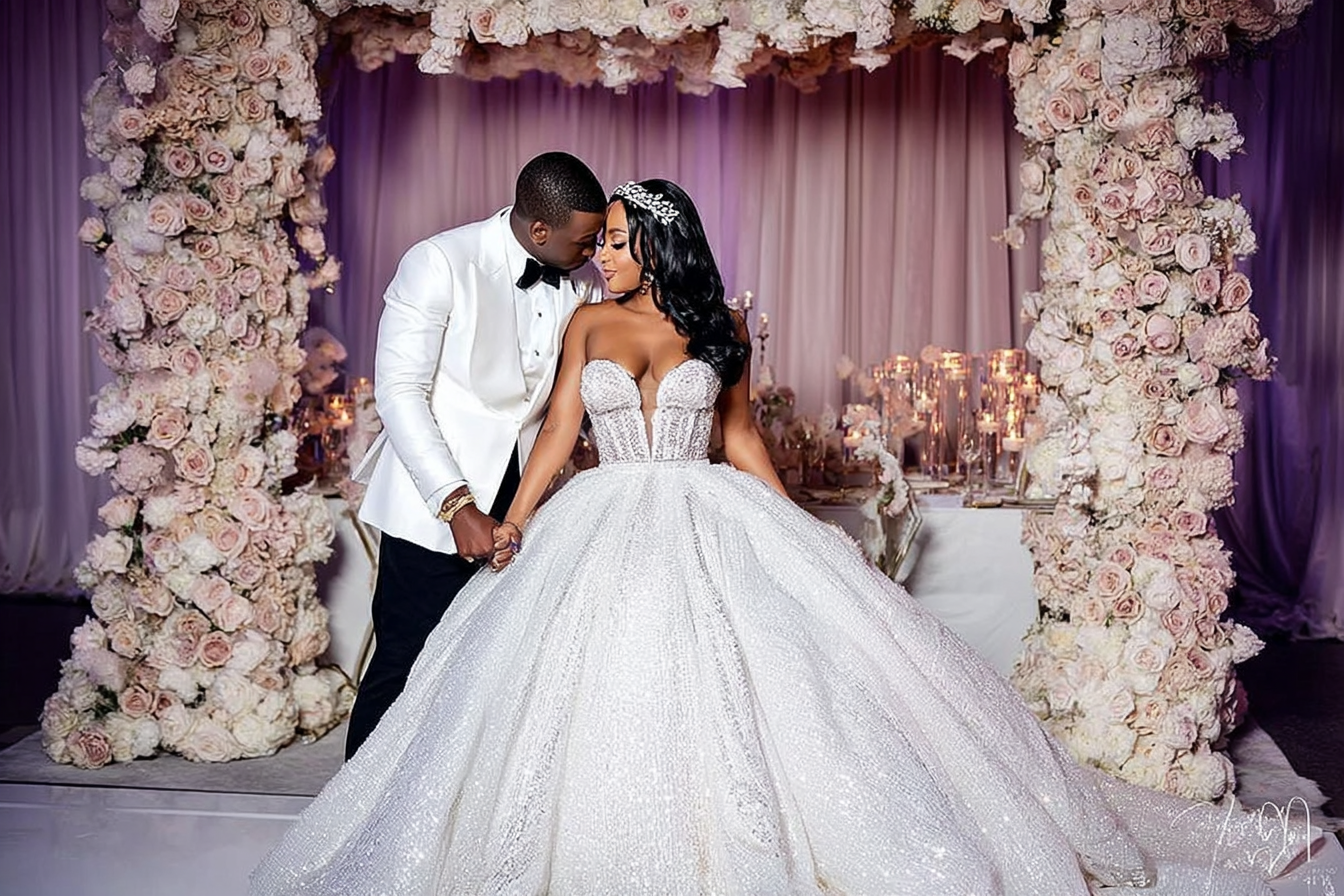 A joyful wedding celebration